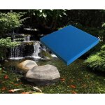 Le poisson qui jardine - mousse bleue : 50 x 50 x 5 moyenne pour filtration bassin et aquariums 20 ppi ...
