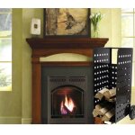 Le poisson qui jardine - porte - bches, panier porte - bches de chemine, acier, hauteur : 160 cm - ...