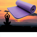 Le poisson qui jardine - tapis de sport - sol violet 190 x 100. yoga, pilates, body balance, stretching, ...