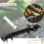 Le poisson qui jardine - u. v 55w stérilisateur - clarificateur pour bassin de jardin de 20 à 35 m³ + ... Le poisson qui jardine - u. v 55w stérilisateur - clarificateur pour bassin de jardin de 20 à 35 m³ + ...