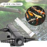 Le poisson qui jardine - u. v (ultra violet) strilisateur - clarificateur 18w pour bassin de jardin ...