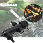 Le poisson qui jardine - u. v ( ultra violet ) strilisateur - clarificateur 9w pour aquarium, bassins ...