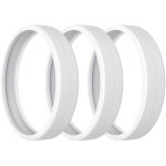 Polaris 280 pneus de rechange de piscine, 3 pices adaptables gomme tendre pour robot polaris 180, 280, ...