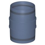 Poloplast polo kal xs manchon de recouvrement dn 75