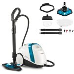 Polti - nettoyeur vapeur vaporetto smart 100b, 4 bar, 9 accessoires, �limine 99, 99 % des virus et germes ...