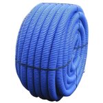 Gaine tpc annelée bleue - diamètre: 50 mm - rouleau de 50 m - bleue Gaine tpc annelée bleue - diamètre: 50 mm - rouleau de 50 m - bleue