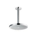 Heinrich schulte - pomme de douche heinrichschulte diam. 200 mm, raccord plafond, chrome