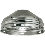 Pomme de douche relexa dn15 tete de douche d : 85mm, 50mm de haut tole de laiton chrom�e