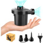 Pompe  air lectrique, 240v / 50w gonfleur dgonfleur, mini pompe  air lectrique avec 3 buses d'air, ...