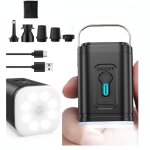 Pompe � air �lectrique, pompe � batterie portable extension mini pompe � air multifonction avec 5 buses ...