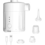 Pompe air �lectrique portable 5000 pa, 450 l / min, 4 embouts camping / matelas