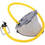 Gistuch - pompe  air  pied portable en plastique compact, pour bateau gonflable de pche, canot pneumatique ...