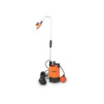Pompe � eau de pluie fuxtec fx - rtp350 - 350w submersible d�bit 5200 l / h