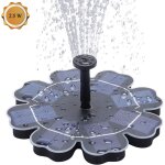 Pompe � eau solaire, 2. 5w pompe de bassin solaire fontaine d'oiseaux pompe flottante exterieur de l'eau ...