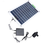 Pompe � eau solaire professionnelle en silicium monocristallin, hauteur de refoulement de 5 m (16, 4 ...