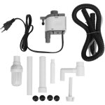 Pompe � eau submersible triple silencieuse 10w avec kit d�graissant pour aquarium ? 600 l / h