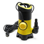 Wiltec pompe lectrique pour eaux sales ? submersible ? 400 w / 7500 l / h ? refoulement max. 5 m ? avec ...