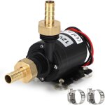 Pompe � eau vide cave dc 12v 800l / h 19w immerg�e pour piscine, cave, �tang, syst�me de circulation ...