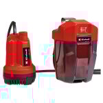 Einhell - pompe d'évacuation pour eaux claires sans fil ge - sp 18 li - solo power x - change (18v, débit ... Einhell - pompe d'évacuation pour eaux claires sans fil ge - sp 18 li - solo power x - change (18v, débit ...