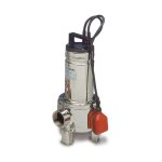 Lowara - pompe d'vacuation eaux use domos7vx 0, 55 kw roue vortex en inox monophas solides jusqu' ...
