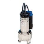 Pompe d'vacuation vide cave eaux use automatique lowara domo15 gt monophas 1, 1 kw roue bicanale inox ...