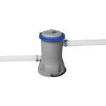 Pompe de filtration bestway 58383 avec flexibles pour piscine 2006 l / h avec filtre a' cartouche de ...