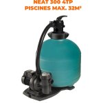 Espa - pompe de filtration piscine - mod�le neat 300 4tp