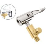 Pompe de gonflage portable poign�e de pouss�e rapide (d�gonfl�e) pour pneus de voiture compresseur pneumatique ...