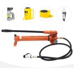 Pompe hydraulique manuelle manuelle cp - 700 orange avec tuyau et soupape de s�curit� � utiliser avec ...