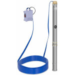 Helloshop26 - pompe immerge pompe de puits submersible refoulement - 3 800 l / h - 550 watts - acier ...