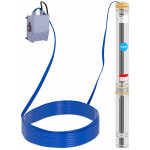 Helloshop26 ? pompe immerg�e submersible 6 000 l / h ? 1 100 watts ? hauteur de refoulement 101 m ? inox ...