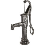 Capvert ? pompe � main en fonte antique type 75 ? finition vintage ? longueur 59 cm ? hauteur 67 cm ? ...