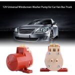 Pompe � moteur de lave - glace d'essuie - glace universelle, pour voiture, van, bus, camion