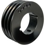 Poulie spa 3 gorges dp 80mm pour moyeu type 1210