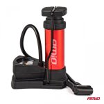 Pompe à pied métallique mini pu03 avec manomètre amio - 02147 Pompe à pied métallique mini pu03 avec manomètre amio - 02147