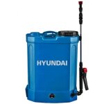 Pompe de pulv�risation aliment�e par batterie 12v 8ah hyundai 25910 r�servoir de 12 litres
