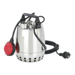 Pompe de relevage calpeda gxrm9 0, 25 kw - monophas automatique avec flotteur rglable eaux lgrement ...