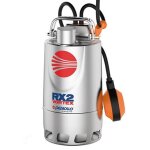 Pompe de relevage pedrollo rxm2 / 20 vortex tout inox automatique avec flotteur 0, 37kw eaux us�es puisard ...