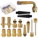 Pompe  vlo en laiton ? kit d'valve pour vlo ? adaptateurs pompe  vlo, aiguille pompe  ballon, buse ...