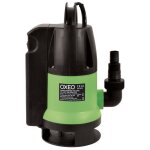 Oxeo - pompe vide cave flotteur integr - pompe d'vacuation eaux charges - 550w - h refoulement 7m ...