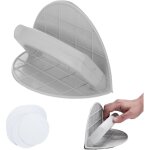 Ponceuse d'angle auto - adh�sive semi - circulaire avec 10 papiers abrasifs, id�ale pour les coins �troits ...