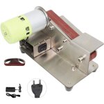 Ponceuses � bande, affutage de couteaux � angle fixe � 15 degr�s 7 niveaux polisseuse r�glable, 100w ...