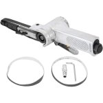 Ponceuse  bande pneumatique, ponceuse  bande outil polissage pneumatique ponceuse bande 10mm 330mm ...
