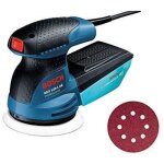 Ponceuse excentrique - bosch - gex 125 1 ae - 250 w - plateau 125 mm - filaire