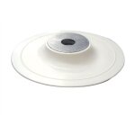 Ponceuse flexible edelco pgf 180 mm avec base de 180 mm et puissant moteur de 600 w.