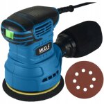 Ponceuse orbitale lectrique 125 mm 300 w pour bois et mtal