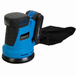 Ponceuse orbitale excentrique silverline 18v 125mm