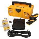 Ponceuse �lectrique rectangulaire mirka deos ii 383cv 3, 0 en coffret (mid3834044ca)