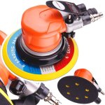 Ponceuse pneumatique excentrique 150mm avec aspiration bois mtal