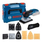 Ponceuse vibrante 18v gss 18v - 13 solo l - boxx avec divers bases et accessoires